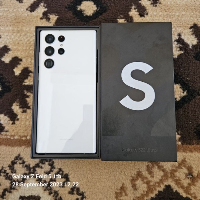 Samsung Galaxy S22 Ultra unlocked 256GB for sale