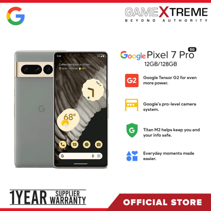 Google Pixel 7 Pro unlocked 128GB for sale