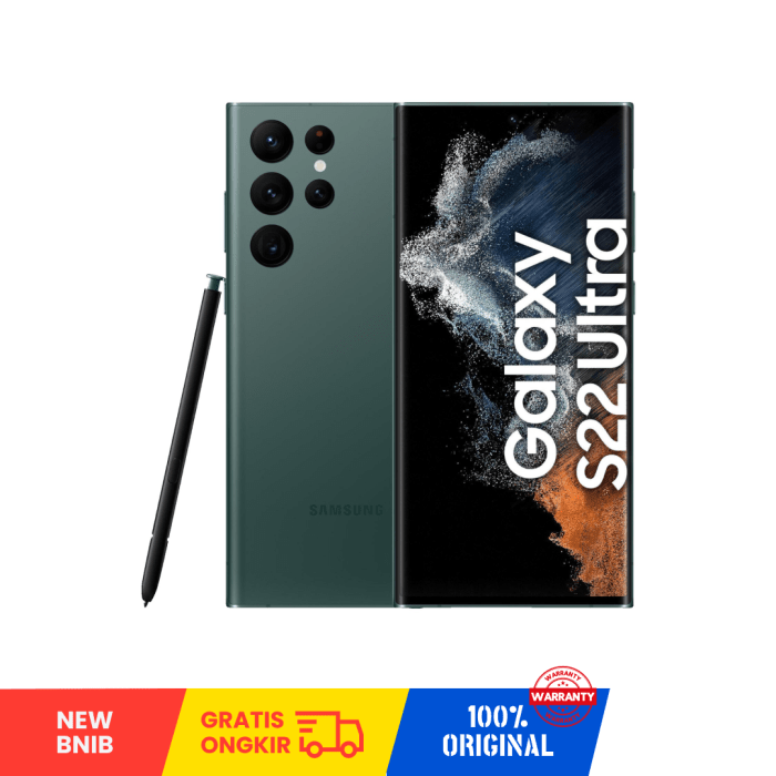 Samsung Galaxy S22 Ultra flagship model for sale